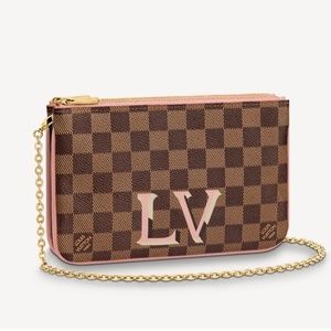 Louis Vuitton double zip pochette